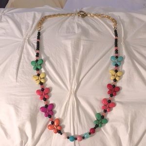 Multicolor Butterfly Necklace